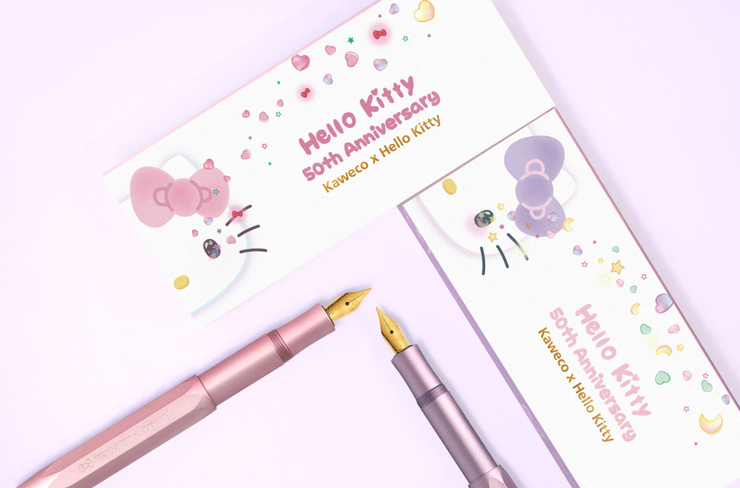 Kaweco X Hello Kitty AL Sport Fountain Pen 50th Anniversary Edition