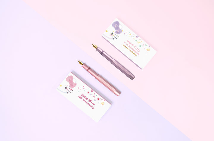 Kaweco X Hello Kitty AL Sport Fountain Pen 50th Anniversary Edition Pink