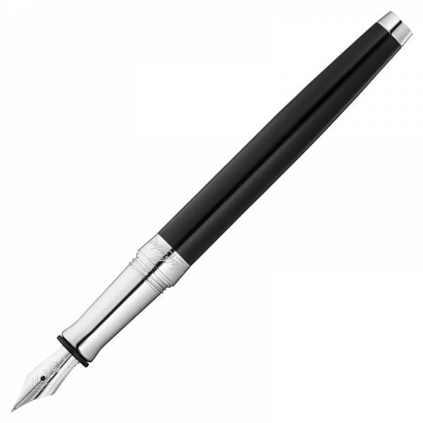 WALDMANN EDELFEDER FOUNTAIN PEN BLACK F