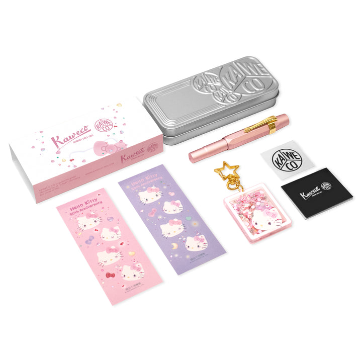 Kaweco X Hello Kitty AL Sport Fountain Pen 50th Anniversary Edition Pink