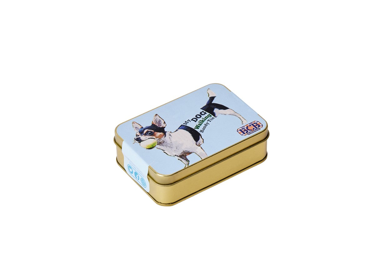BCB My Dog Walking Handy Tin | Emergency Lead & First Aid | Pen & Tool