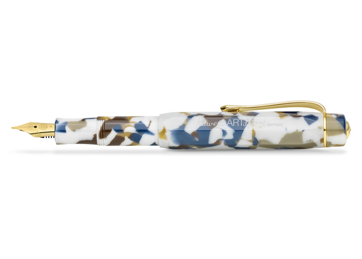 KAWECO ART SPORT FOUNTAIN PEN TERRAZZO