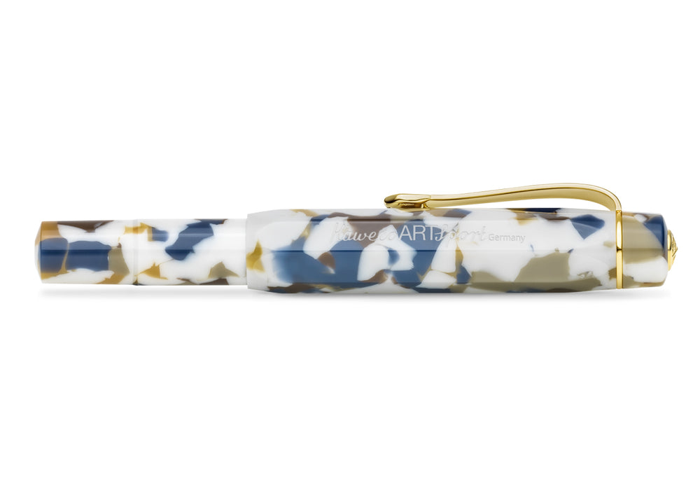 KAWECO ART SPORT FOUNTAIN PEN TERRAZZO