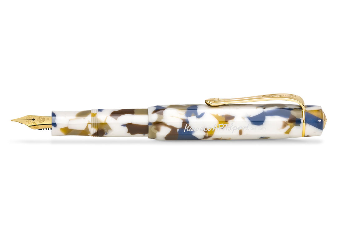 KAWECO ART SPORT FOUNTAIN PEN TERRAZZO