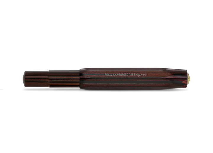KAWECO EBONIT SPORT FOUNTAIN PEN SET