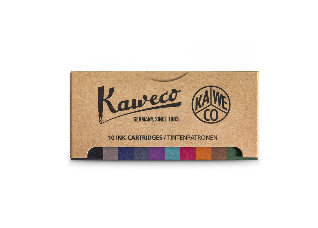 KAWECO INK CARTRIDGES 10 PIECES COLOR MIX