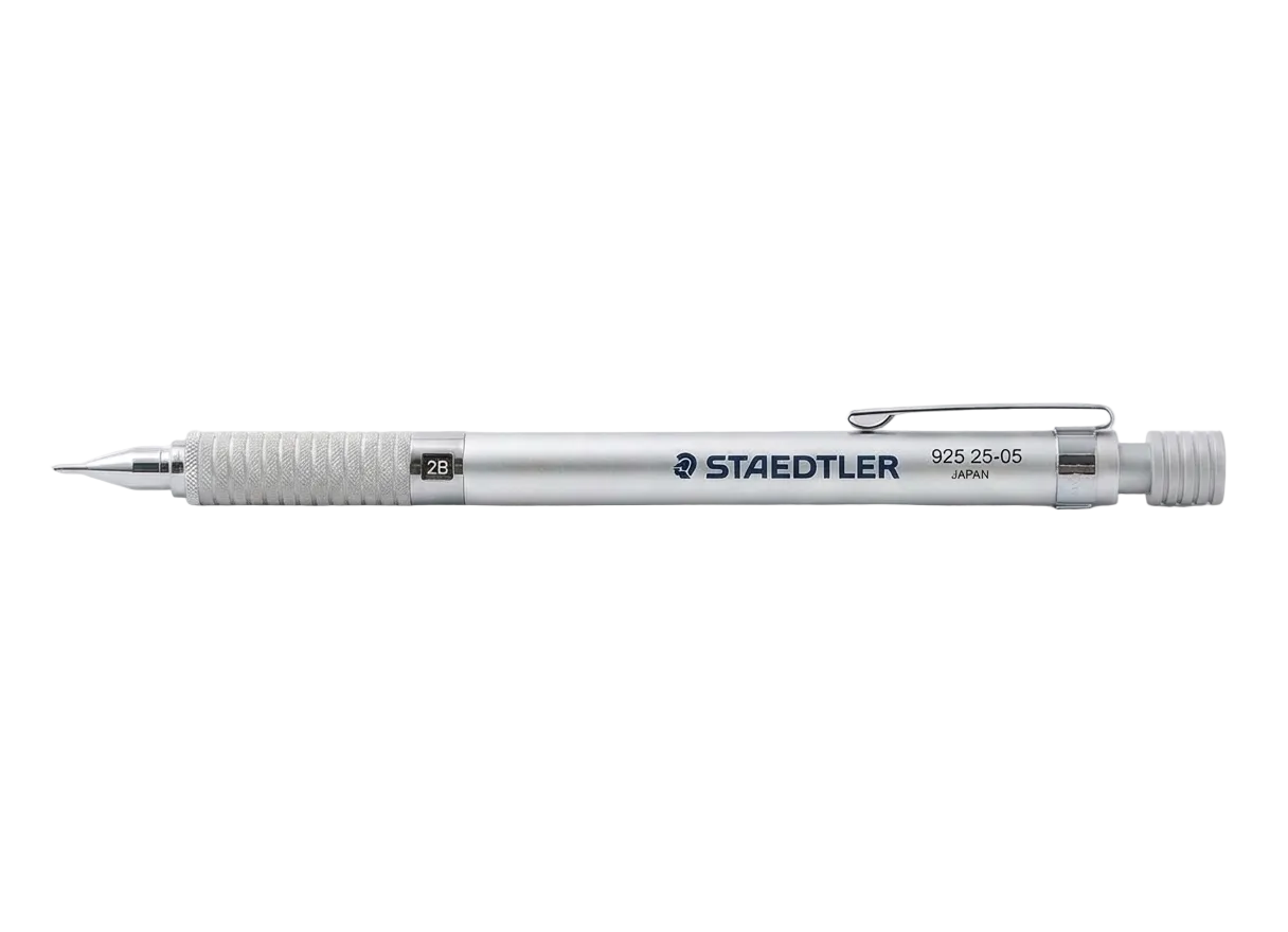 Staedtler 925 25 Mechanical Drafting Pencil | Silver Aluminum