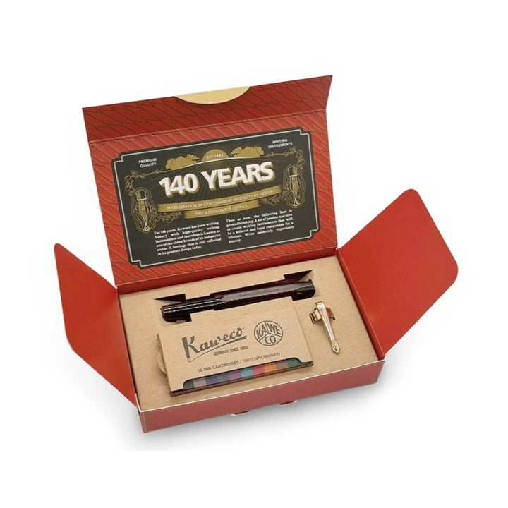 KAWECO EBONIT SPORT FOUNTAIN PEN SET