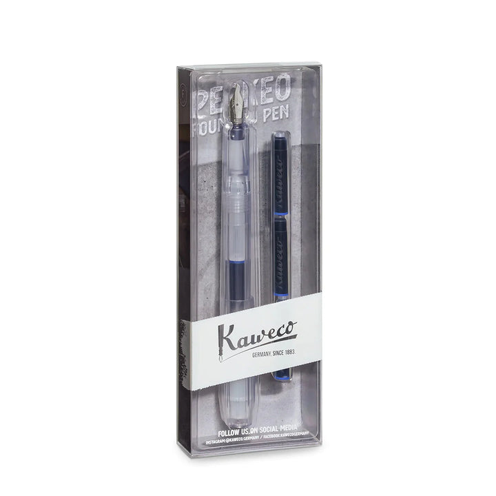 KAWECO PERKEO FOUNTAIN PEN ALL CLEAR SET