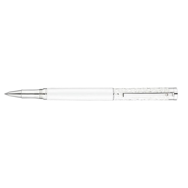 WALDMANN XETRA VIENNA ROLLERBALL PEN WHITE