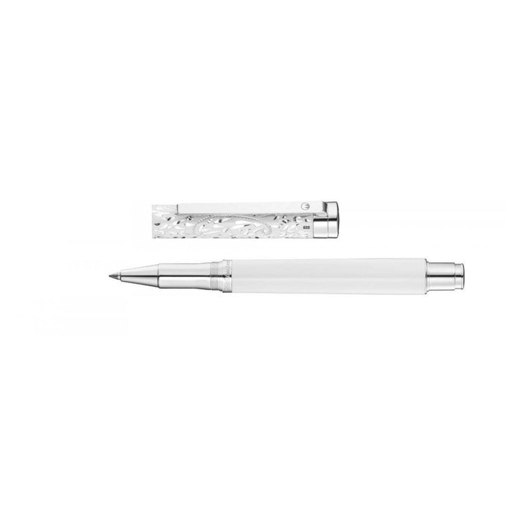 WALDMANN XETRA VIENNA ROLLERBALL PEN WHITE