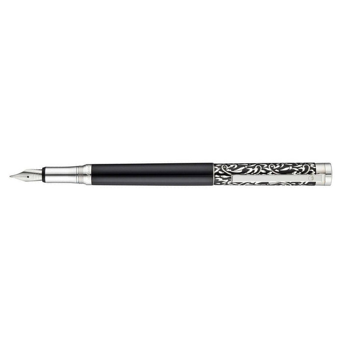 WALDMANN XETRA VIENNA FOUNTAIN PEN BLACK M