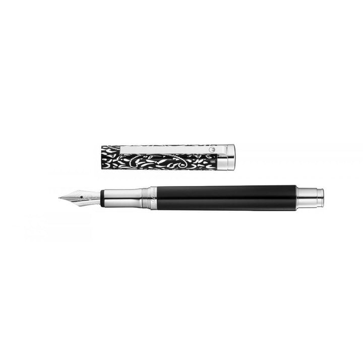 WALDMANN XETRA VIENNA FOUNTAIN PEN BLACK M