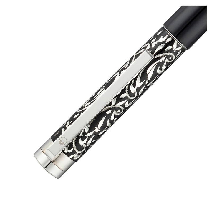 WALDMANN XETRA VIENNA ROLLERBALL PEN BLACK