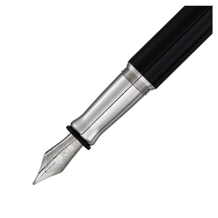 WALDMANN TUSCANY FOUNTAIN PEN BLACK M