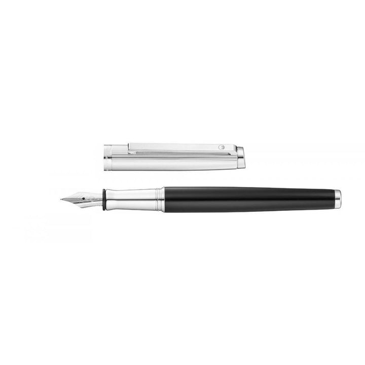 WALDMANN TUSCANY FOUNTAIN PEN BLACK M