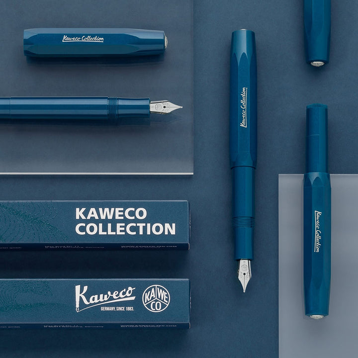 KAWECO COLLECTION FOUNTAIN PEN TOYAMA TEAL