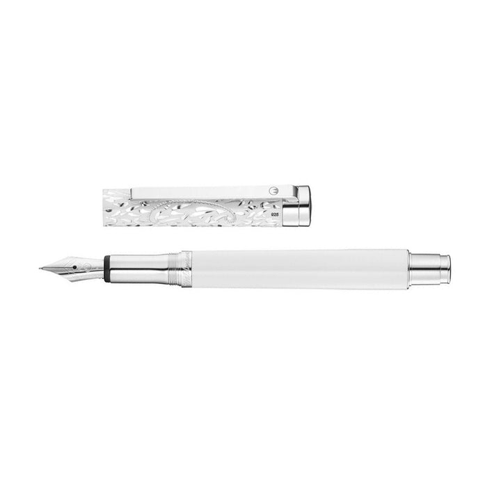 WALDMANN XETRA VIENNA FOUNTAIN PEN WHITE F