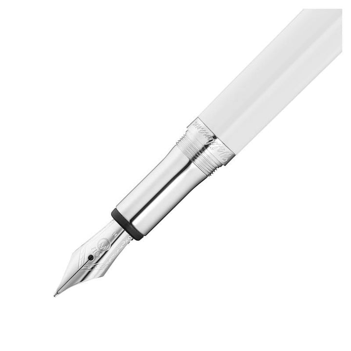 WALDMANN XETRA VIENNA FOUNTAIN PEN WHITE M