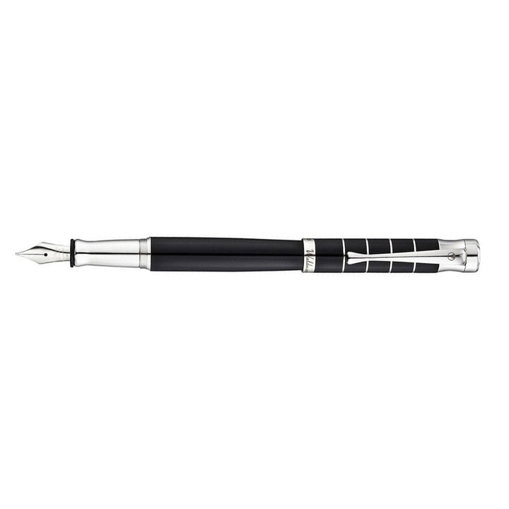 WALDMANN TANGO FOUNTAIN PEN BLACK F