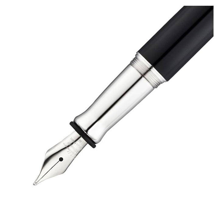 WALDMANN TANGO FOUNTAIN PEN BLACK F