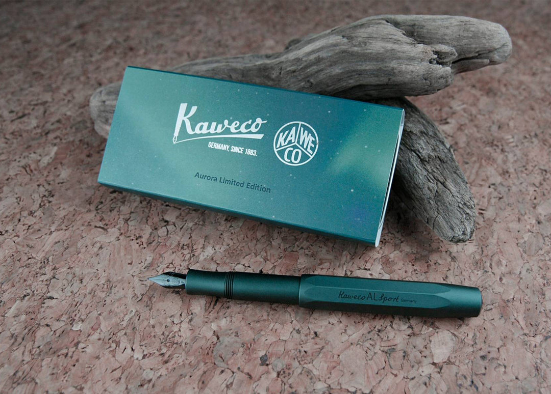 KAWECO AL SPORT FOUNTAIN PEN AURORA LIMITED EDITION