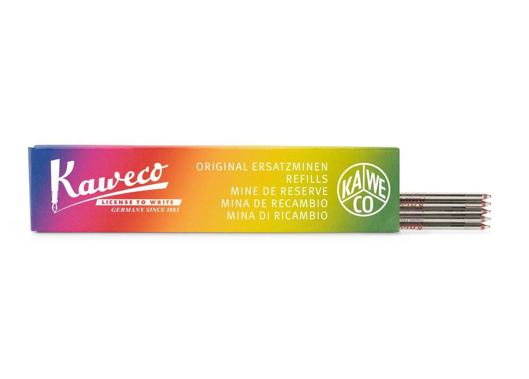 KAWECO D1 BALLPOINT PEN REFILL RED 1.0MM