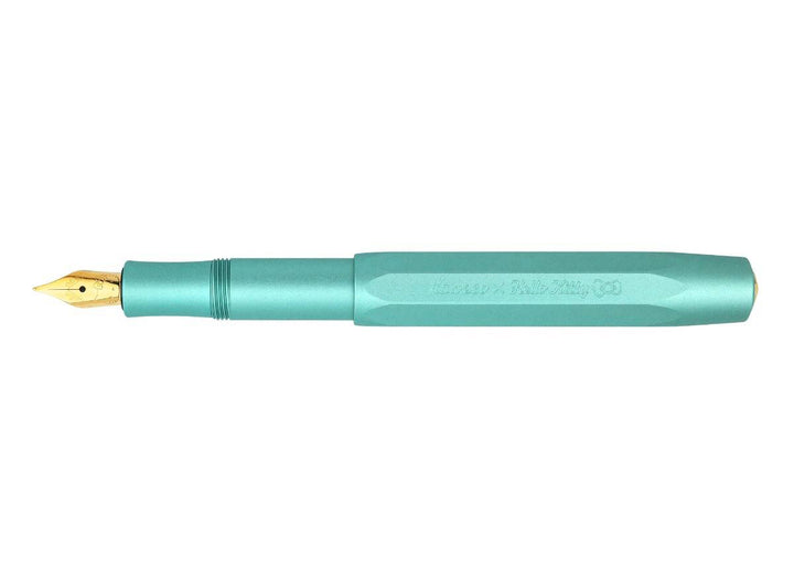 KAWECO X HELLO KITTY AL SPORT FOUNTAIN PEN OPAL GOLD EDITION