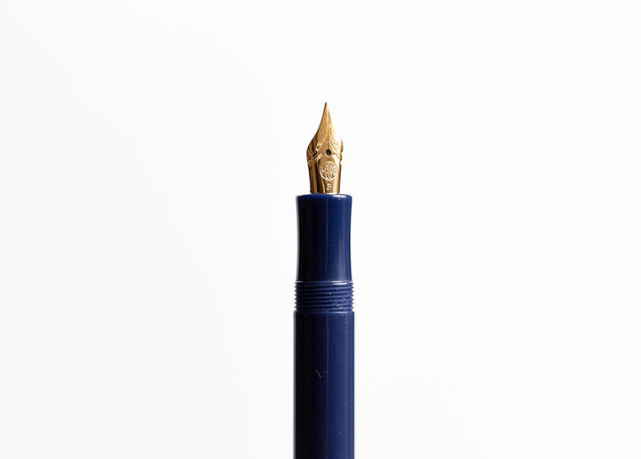 KAWECO ART SPORT FOUNTAIN PEN DARK BLUE GOLD TRIM LIMITED EDITION