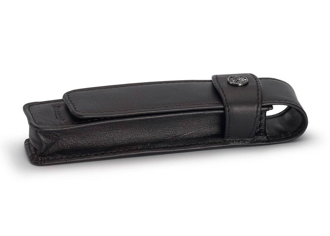 KAWECO SPORT 1-PEN FLAP POUCH BLACK