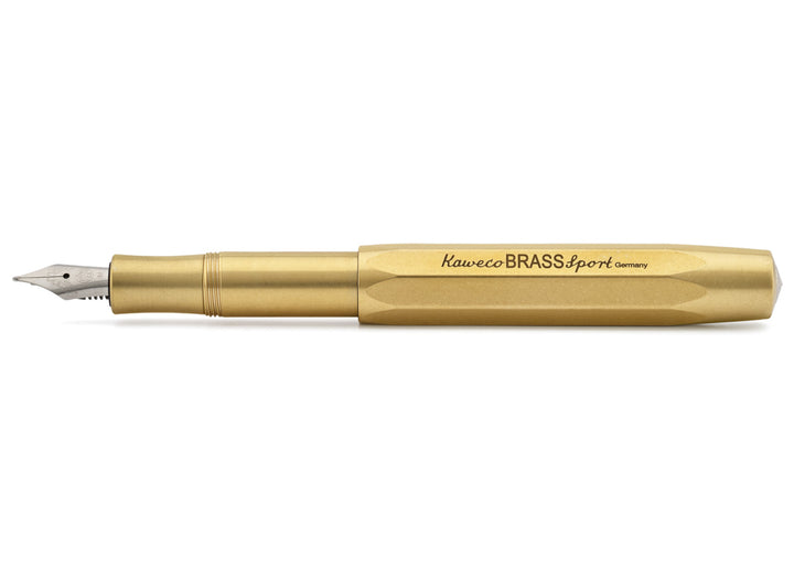 KAWECO BRASS SPORT FOUNTAIN PEN