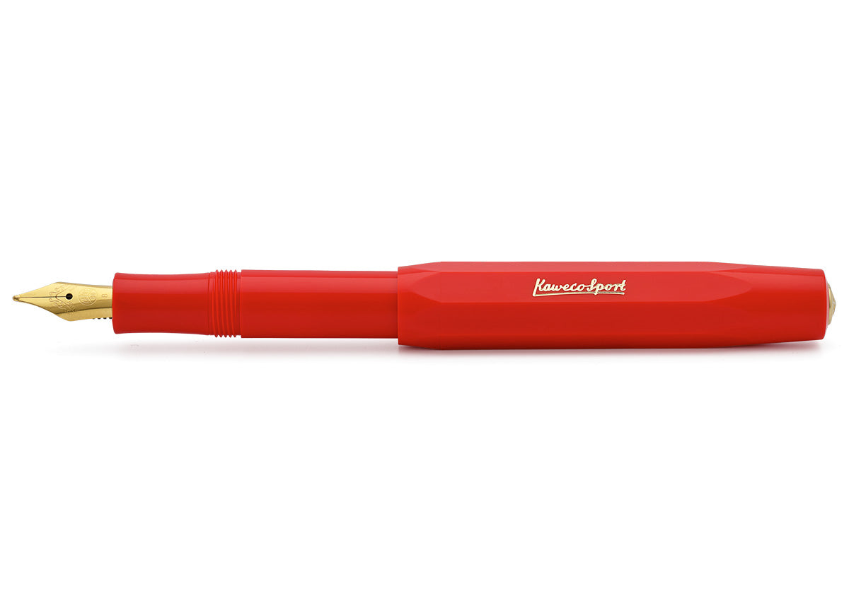 KAWECO CLASSIC SPORT FOUNTAIN PEN RED – Pen & Tool