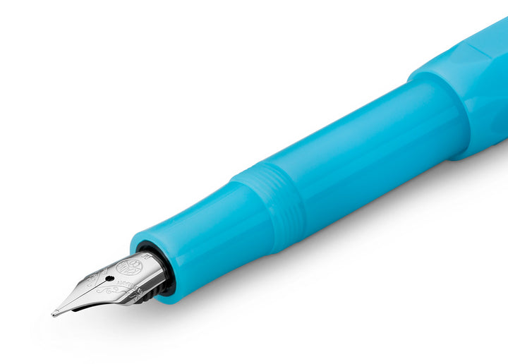 KAWECO FROSTED SPORT FOUNTAIN PEN LIGHT BLUEBERRY