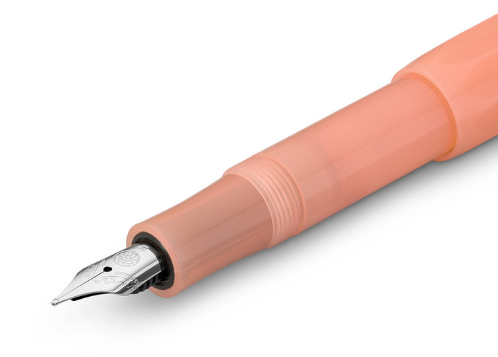 KAWECO FROSTED SPORT FOUNTAIN PEN SOFT MANDARINE