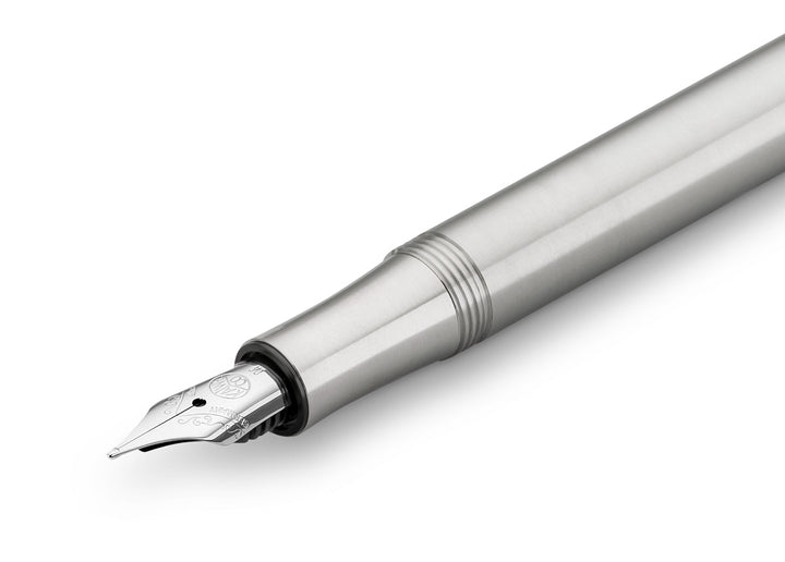 KAWECO LILIPUT FOUNTAIN PEN STAINLESS STEEL