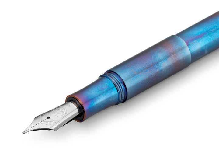 KAWECO SUPRA FOUNTAIN PEN FIREBLUE
