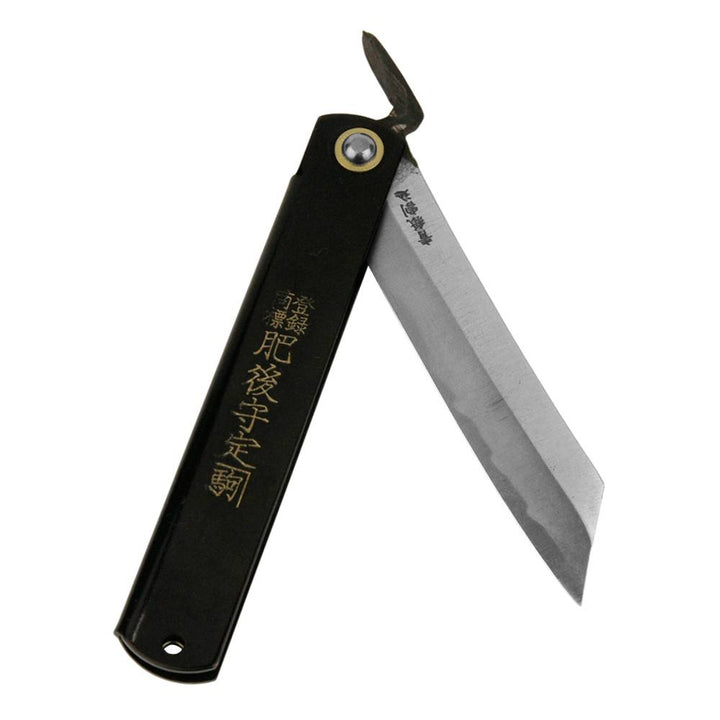 HIGONOKAMI BLUE PAPER STEEL BAMBOO TIGER EDITION BLACK XL