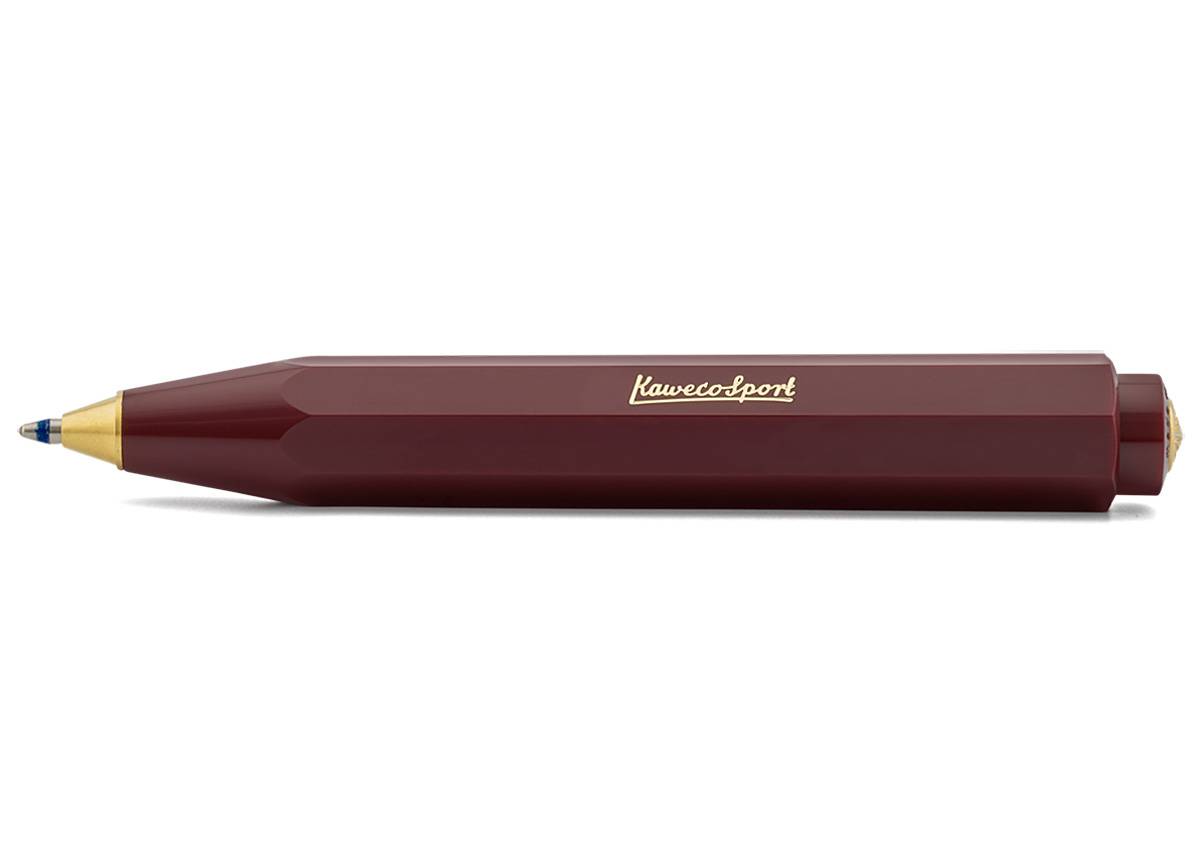  Kaweco Classic Sport Ballpoint Pen - 1.0 mm - Bordeaux Red  Body