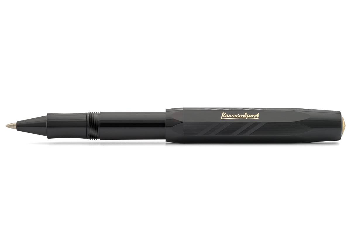 KAWECO CLASSIC SPORT GUILLOCHE ROLLERBALL PEN BLACK – Pen & Tool