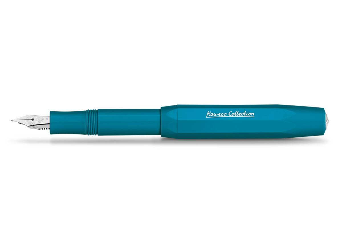 KAWECO COLLECTION FOUNTAIN PEN CYAN – Pen & Tool