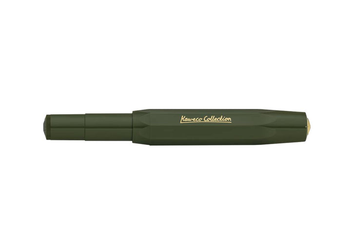 KAWECO COLLECTION FOUNTAIN PEN DARK OLIVE
