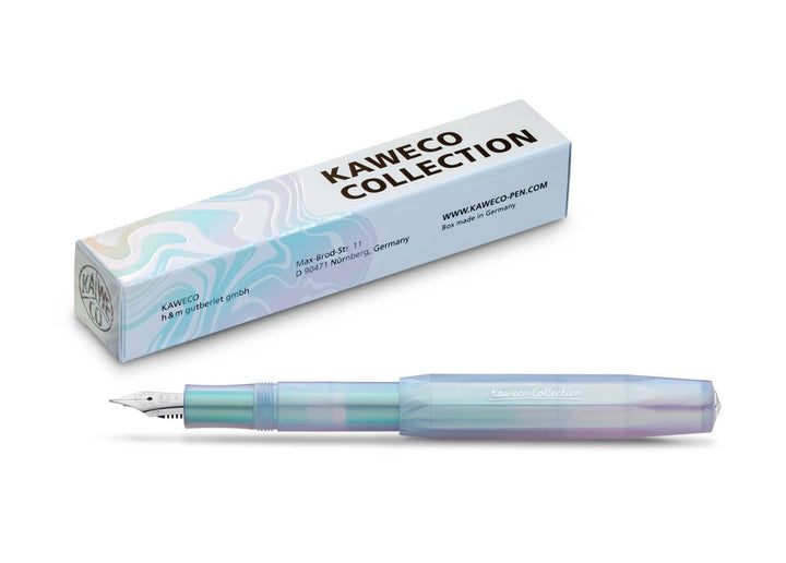 KAWECO COLLECTION FOUNTAIN PEN IRIDESCENT PEARL