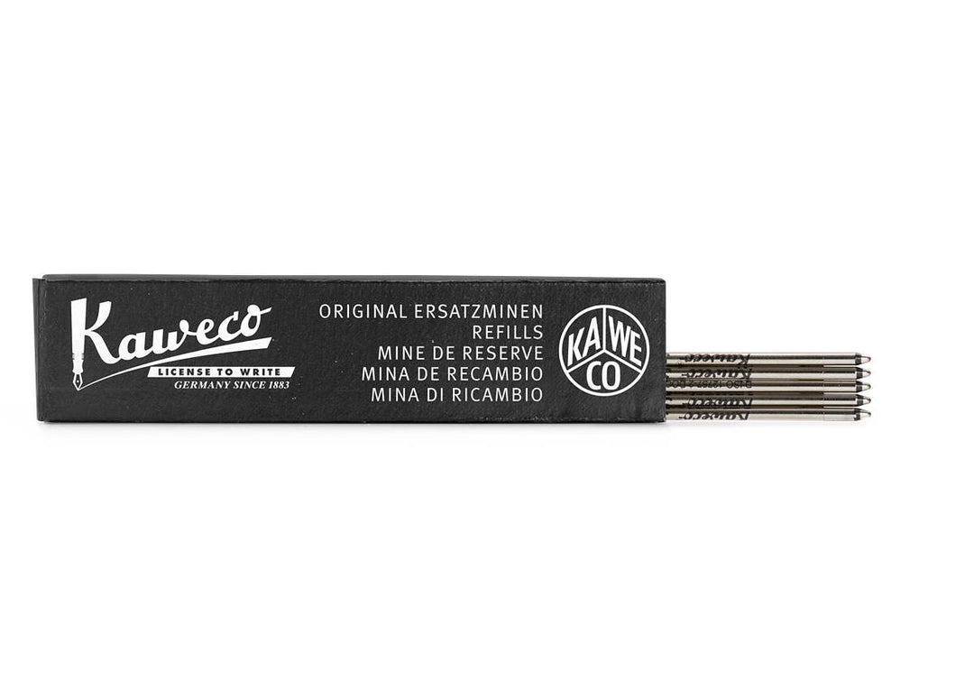 KAWECO D1 BALLPOINT PEN REFILL BLACK 1.0MM