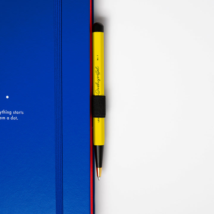 LEUCHTTURM1917 BAUHAUS EDITION HARDCOVER MEDIUM NOTEBOOK A5 LEMON