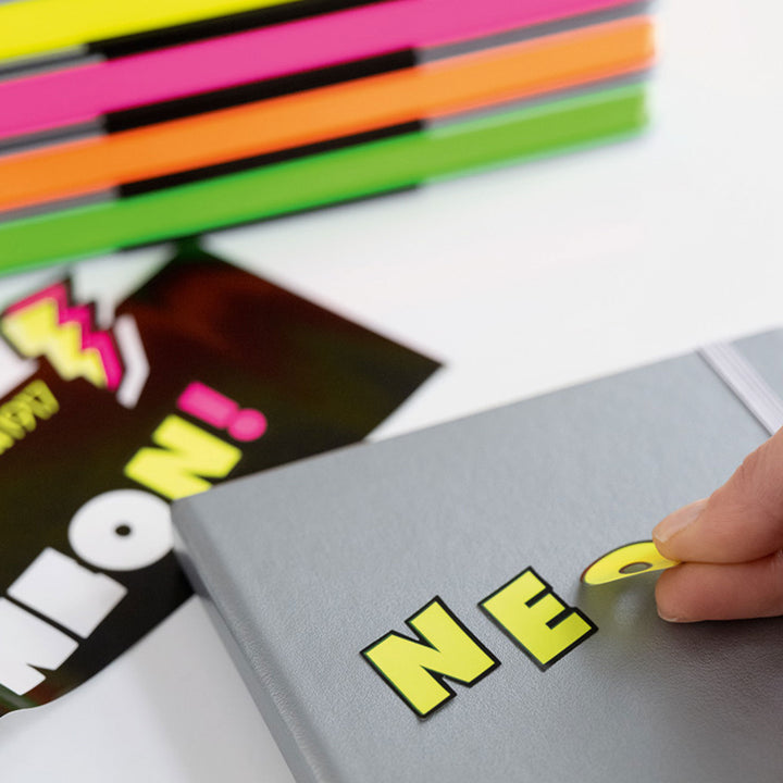LEUCHTTURM1917 NEON! EDITION HARDCOVER MEDIUM NOTEBOOK A5 ORANGE