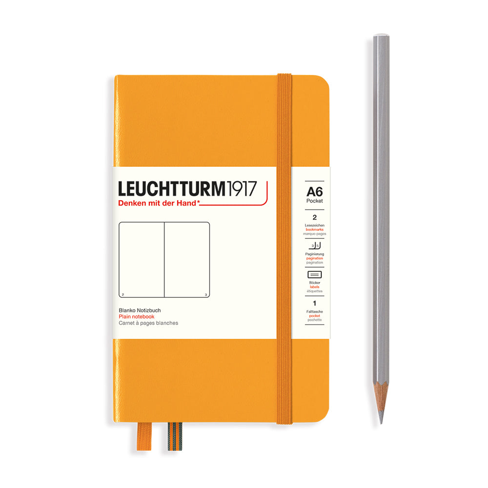 Leuchtturm1917 Notebook – A6 Pocket (Rising Sun) | Pen & Tool
