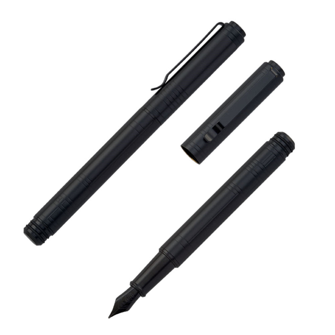 IWI HANDSCRIPT FOUNTAIN PEN PURE BLACK