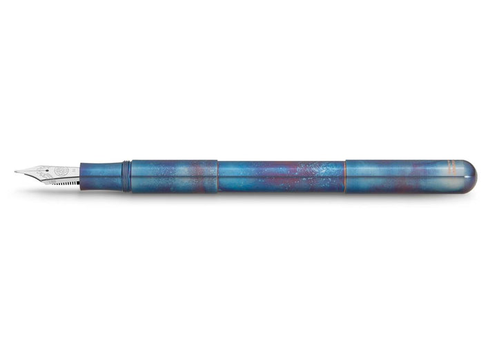 KAWECO SUPRA FOUNTAIN PEN FIREBLUE