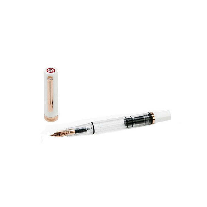 TWSBI ECO FOUNTAIN PEN WHITE ROSE GOLD