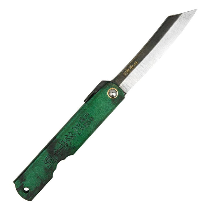 HIGONOKAMI BLUE PAPER STEEL SPECIAL BLACK BACK JADE EDITION L